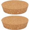 OLYCRAFT 2 pz Tappi di Sughero Grandi 10~11.5cm Coperchi per Bottiglie In Legno Tappi di Sughero Conici Tappi Conici In Legno Tappi per Barattoli In Legni per Cucina Bomboniere per Conserve