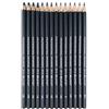 Malayas - Set di matite da disegno, 14 matite da disegno, 12B, 10B, 8B, 7B, 6B, 5B, 4B, 3B, 2B, B, HB 2H, 4H, 6H, matite in grafite per bambini, adulti, artisti, principianti, professionisti