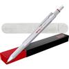 rOtring 600 penne multicolore 3 in 1 e portamine | Punte per penna a sfera nere e rosse | 1 punta a matita (0,5 mm) | custodia in velluto