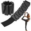 URMONA Pesi Polsi e Caviglie 0,45 kg ciascuno, Set 2 Pezzi Pesi Caviglia Regolabili per Braccia e Gambe, Ideali per Pilates, Corsa, Camminata, Fitness, Yoga (Nero)