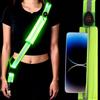 VOSSOT Luce da Corsa Ricaricabile USB per Runner,Fascia Catarifrangente Regolabile con LED luci di Sicurezza Riflettenti Accessori Riflettenti per Correre Jogging Ciclismo Escursioni Notturne