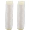 Clockjuan 2 fili da pesca bianchi, filo per esca, in nylon elastico, invisibile, filo da pesca magico 0,1/0,2 mm, lunghezza 180 m per bobina di corda da pesca trasparente, monofilamento