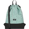LARKSON Zaino Donna Uomo Verde Menta - No 7 - Sacca da Palestra - Borsa Sportiva Piccola Versatile con Tasca Interna - Materiale Riciclato