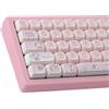 TYRIXKI PBT 148 Tasti Carini Keycaps Sublimazione Coniglietto Keycaps Set Profilo MOA per Cherry Gateron MX Keys Tastiere Meccaniche