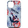 Marvel Spider-Man Into the Spider-Verse Stampa Graffiti Custodia per iPhone 12/12 Pro