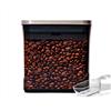 OXO POP Contenitore per caffè in acciaio con misurino - conservazione ermetica da 1,6 litri, coperchio in acciaio inossidabile, corpo colorato, design salvaspazio, include misurino da 30 ml