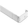 Rod Desyne - Asta per tende, colore: bianco, 45-71 cm