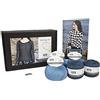 Designette Kit di Maglieria e Le Istruzioni per Paesaggio Rurale, Blu/Blu Estate 35