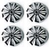 Autokit SET 4 BORCHIE RUOTA COPRI CERCHI CALOTTE CERCHIO 15" COMPATIBILI con CITROEN C3