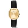 Daniel Wellington Margot Orologi 24x26 316L Stainless Steel With Pvd Plated Gold, Genuine Leather Gold