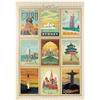 MyPuzzle.com MyPuzzle Viaggi Nel Mondo, Collage, Poster D'epoca - Premium 1000 Pezzi Puzzle - MyPuzzle Collezione speciale di Anderson Design Group