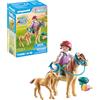 PLAYMOBIL Horses of Waterfall Bambina con Pony e Puledro Giocattolo per Bambini dai 4 Anni