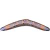 Australian Treasures Boomerang, 40 cm, legno dipinto a mano, stile aborigeno, design della figura umana, decorativo ed educativo, decorazione da parete