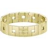 Lacoste Braccialetto a maglie da donna Collezione THEA Oro giallo - 2040153