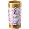 Rosenthal Versace Rosenthal - Versace / Medusa Amplified - Pink Coin / vaso 24 cm / porcellana / rosa, oro - 12767-403759-26024