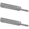 LOOTICH Push to Open Serratura per Porta Invisibile Scatto Magnetico per Porte a Pressione Gancio Tocco Premere Chiusura Aperto per Mobile da Cucina Armadietto 2 pezzi