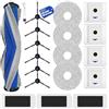 KGC Set di 19 accessori per robot aspirapolvere Ecovacs Deebot T30 Pro Omni / T30 Omni, ricambi con 1 spazzola principale in gomma, 3 filtri HEPA, 4 sacchetti per polvere, 4 tamponi, 6 spazzole laterali e