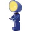 Dudùu Puppy Bob - Lampada LED Tascabile a Forma di Omino, Luce Notturna e da Lettura, Senza Fili, Regalo e Bomboniera, Decorazione Cameretta, Scrivania e Feste a Tema (Blu)