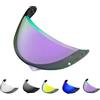 Generico Visiera compatibile casco HJC C10 pinlock ready hj-34p (Arcobaleno)