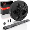 1PZ FR7-LL1 Frizione Centrifuga 1 Bore 14T 14 Tooth 40/41/420 Catena 13HP Go Kart Clutch Replacement for Mini Bike Go Kart Engine