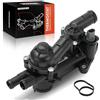 Frankberg Regolatore del termostato del liquido di raffreddamento | 03C121111R; Compatibile con: A1 Sportback 8XA 8XF, Altaea XL 5P5 5P8, Golf Plus 521 5M1, O.c.t.a.v.i.a II 1Z3