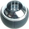 Newtown2700-parts Pomello del cambio in pelle compatibile / ricambio per Mini R50 R52 R53 5 marce Nero 25117542278