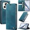 Cracedily Cover per Honor Magic 6 Pro Case, Libro Custodia Portafoglio Premium Pelle PU, Slot Scheda, RFID Shieldon, Chiusura Magnetico Aletta Antiurto Case Custodia per Honor 6 Pro, Blu-verde
