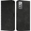 KOUYI Cover per Samsung Galaxy Note 20, Custodia Portafoglio,Cover Libro,Pelle Flip/Folio Case con [Funzione di Supporto] [3-Scheda Slot] [Magnetica] Antiurto (Nero)
