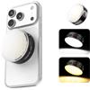 Ulanzi MFL01 Mini Flash per smartphone, Luce fotografica da 10W, Flashlight e luce per foto cellulare 2-in-1, 2500K-8500K, 3000 Flash, Controllo Bluetooth, Luce magsafe, Compatibile con iPhone 17 16