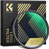 K&F CONCEPT Nano-Xcel Filtro Effetto Strisce Blu 52mm | Filtro di Effetti Streak Blue Anamorfico in Vetro Ottico con 28 Strati Nano Rivestimento - FE711