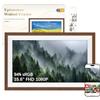 Eptusmey Frameo Cornice Digitale WiFi 15,6 Pollici 1920 x 1080 HD IPS 94% sRGB Touchscreen Memoria 32 GB Portafoto Digitale in Legno di Noce Rotazione Automatica Condividi Foto e Video con Frameo APP/USB/SD