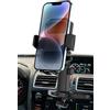 woleyi Supporto Telefono Auto CD Slot, Porta Cellulare Auto Lettore CD con Braccio Estensibile & Rotazione a 360° per iPhone 15 Pro Max Plus 14 13, Samsung, Huawei, Tutti i Phone da 4-7
