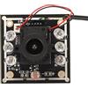 Annadue Modulo Fotocamera USB, Scheda Fotocamera con Filtro IR da 2 MP 1/2.7 CMOS, Scheda Webcam USB 2.0 per Visione Diurna e Notturna con LED IR per PC, Laptop, per Android, per