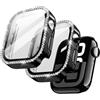 JETech Cover per Apple Watch Series 11/10 42mm, Nero