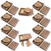 A Plus+ 10 Pezzi Chiavetta USB 2.0 Cuore di Legno Thumb Flash Drive con scatola 32GB Cuore Memoria USB Regali di Nozze
