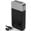 NOBIS 45W Power Bank 20000 mAh - Caricatore Portatile Ricarica Rapida con 2×USB‑C (in/out) & 2×USB‑A, Display digitale & Modalità corrente bassa, Compatibile con Phone 17, S25