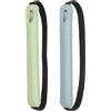 PATIKIL 2Pcs Porta Stylus Per Tablet, Custodia Universale Per Penna Porta Stylus Retrattile Tasca Elastica Per Matita Custodia Protettiva Per Tablet Taccuino, Azzurro Chiaro/Verde Erba