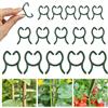 LQTSLFM 150 Pezzi Clips per Piante Piccole, Verde Clip Piante Rampicanti Jardin, Clip Supporto Piante, Riutilizzabili Mollette Giardinaggio pour Soutenir Plantes Légumes Fruits (Verde-G)