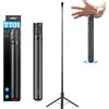 CHENRI TT01 Extendable Bluetooth Selfie Stick Tripod, 177 cm, treppiede automatico per selfie stick con telecomando magnetico Bluetooth, girevole a 360°