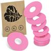 MySweetStitch - 10 x KatheterPatch, cerotti sensore con forte tenuta, cerotto sensor per set di infusione per microinfusore (es. MiniMed, T:slim e Medtronic Guardian), cerotto impermeabile, Rosa