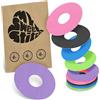 MySweetStitch - 10 x KatheterPatch, cerotti sensore con forte tenuta, cerotto sensor per set di infusione per microinfusore (es. MiniMed, T:slim e Medtronic Guardian), cerotto impermeabile, Rainbow
