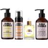 Bali Curls by Hank Ge Bali CURLS Styling Heroes Bundle - 4 pezzi per ricci definiti, morbidi e vibranti - Curl Cream, Volume Foam, Defining Gel & Bonding Oil