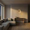 Lampada LED da incasso 85W Luna Crescente 30x30 cm in Gesso