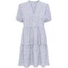 ONLY Onlnova Life Vis S/S Thea Dress AOP, Midnight Navy., XS
