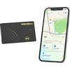 VOCOlinc Ricaricabile Wallet Tracker Thin 1.6mm, Smart Air Tag Card Compatibile con Apple Dov'è App (solo iOS, NON per Android), Bluetooth Localizzatore di Portafogli per Bagaglio/Valigia/Passaporti