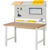 eurokraft pro Banco da lavoro con sovrastruttura serie 7000 eurokraft pro