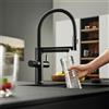 Blanco Evol-S Pro rubinetto da cucina per SodaSystem e sistema di filtraggio, orientabile, 526629, Evol-S Pro nero opaco [Rubinetteria da Cucina > Rubinetti da Cucina con Trattamento dell'Acqua]