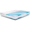 EGOHOME EGO HOME Materasso 160 x 200 cm, grado di durezza H3, 23 cm, ergonomico a 7 zone, in schiuma fredda di alta qualità con rivestimento lavabile, materasso in schiuma traspirante, certificato Öko-Tex