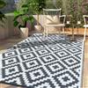 CHOSHOME Tappeto da Esterno per Giardino, 180x270CM Tappeti da Esterno di Grandi Dimensioni, Campeggio Impermeabili, Portatile Tessuto, Facile Pulizia, Tappeto per Picnic, Grigio