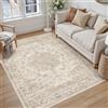 PureCozy Tappeto Salotto Vintage 120x170cm Beige